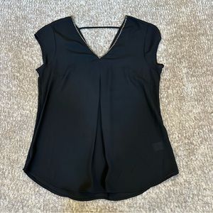 DR2 Black Beaded Blouse